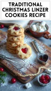 Traditional Christmas Linzer Cookies Recipe