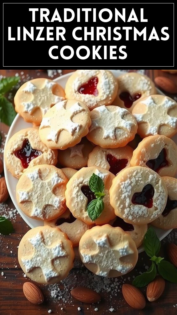 Traditional Linzer Christmas Cookies