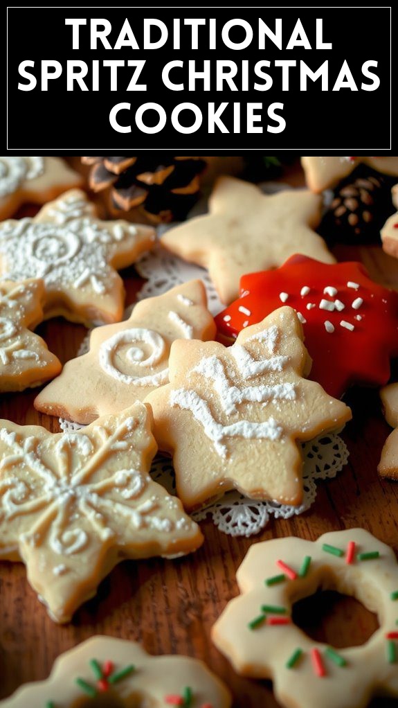 Traditional Spritz Christmas Cookies
