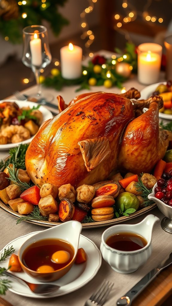 traditional holiday roast turkey