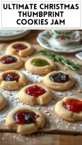 Ultimate Christmas Thumbprint Cookies Jam