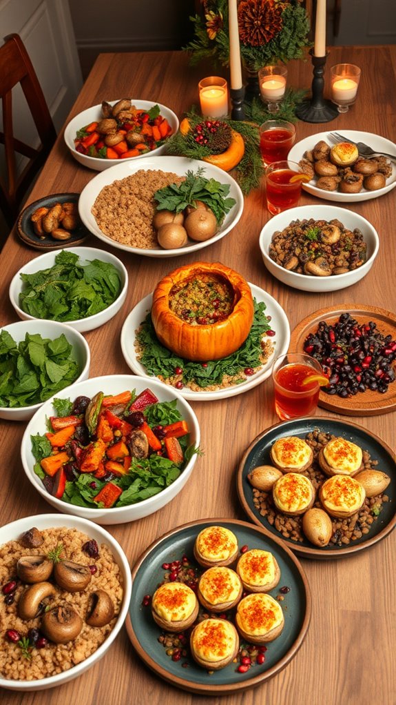 vegan christmas dinner recipes