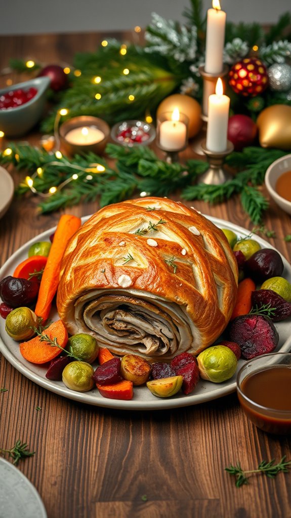 vegan mushroom wellington recipe