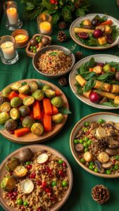 vegan roasted veggie dinner ideas