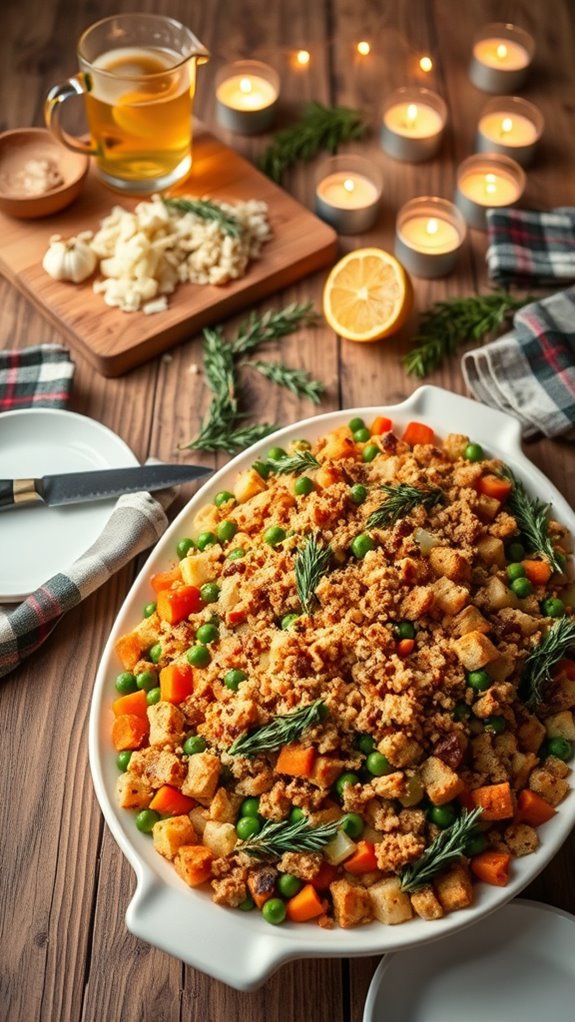 vegetable stuffed holiday classic