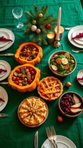 vegetarian christmas dinner recipes