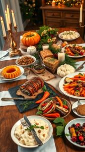 vegetarian festive dinner ideas