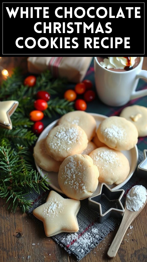 White Chocolate Christmas Cookies Recipe