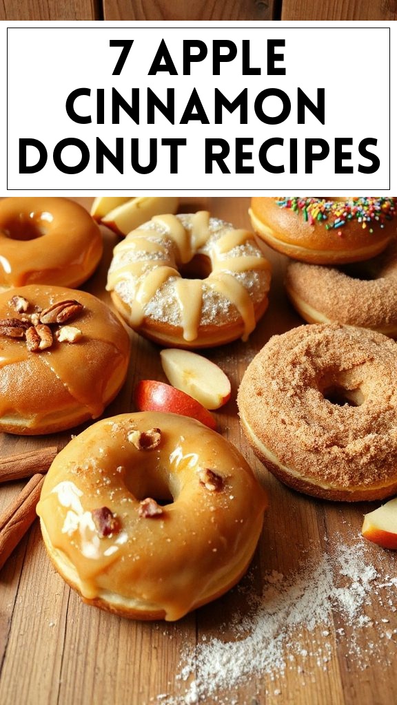 7 Apple Cinnamon Donut Recipes
