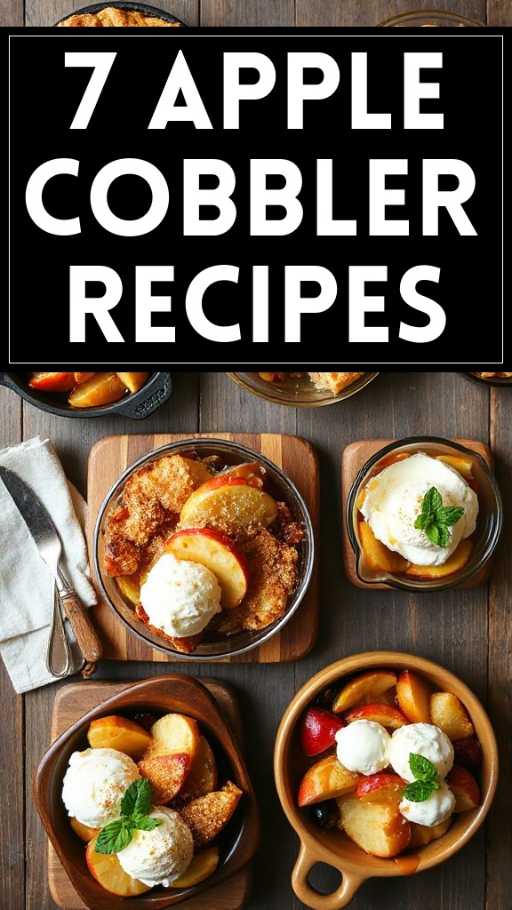 7 Apple Cobbler Recipes