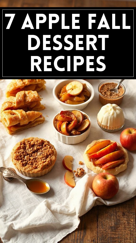 7 Apple Fall Dessert Recipes
