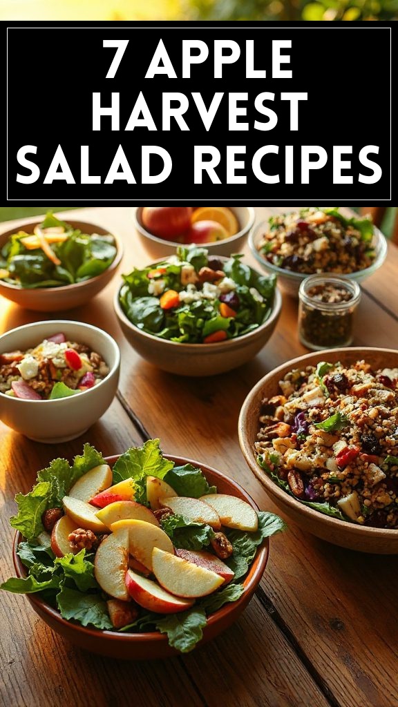 7 Apple Harvest Salad Recipes