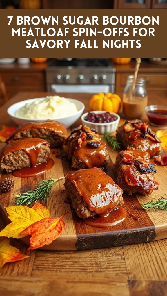 7 Brown Sugar Bourbon Meatloaf Spin-Offs for Savory Fall Nights