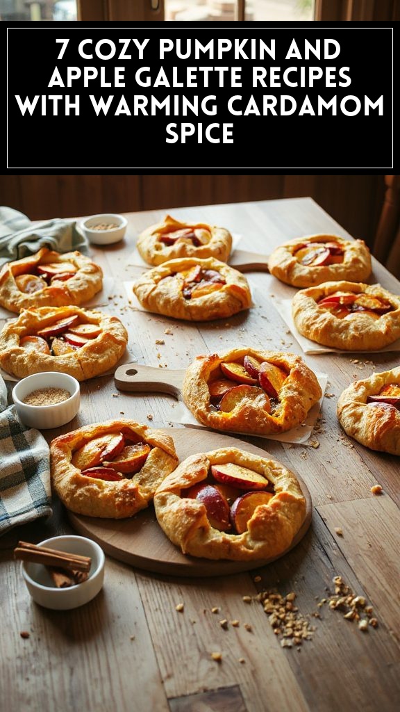 7 Cozy Pumpkin and Apple Galette Recipes With Warming Cardamom Spice