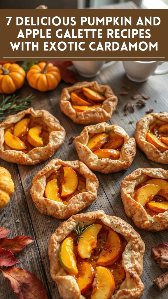 7 Delicious Pumpkin and Apple Galette Recipes With Exotic Cardamom