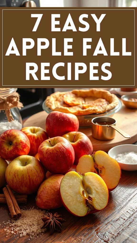 7 Easy Apple Fall Recipes
