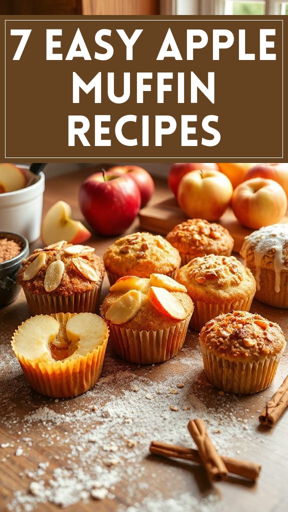 7 Easy Apple Muffin Recipes