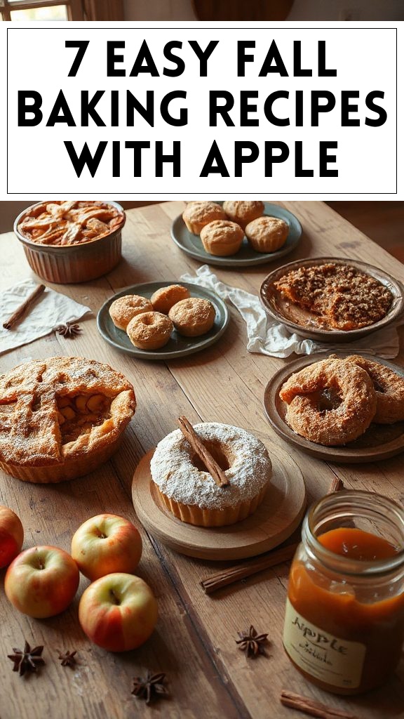 7 Easy Fall Baking Recipes With Apple