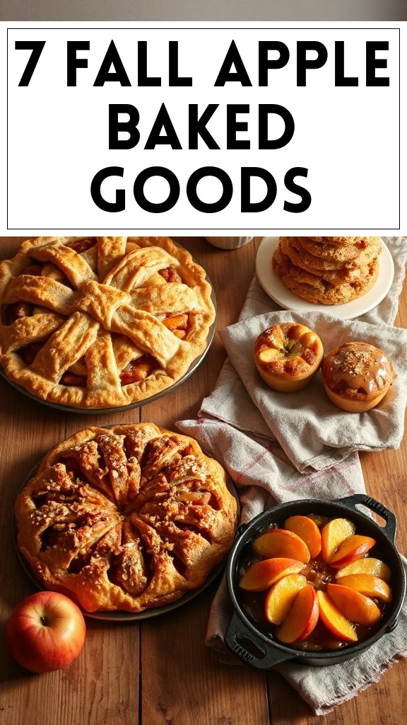 7 Fall Apple Baked Goods
