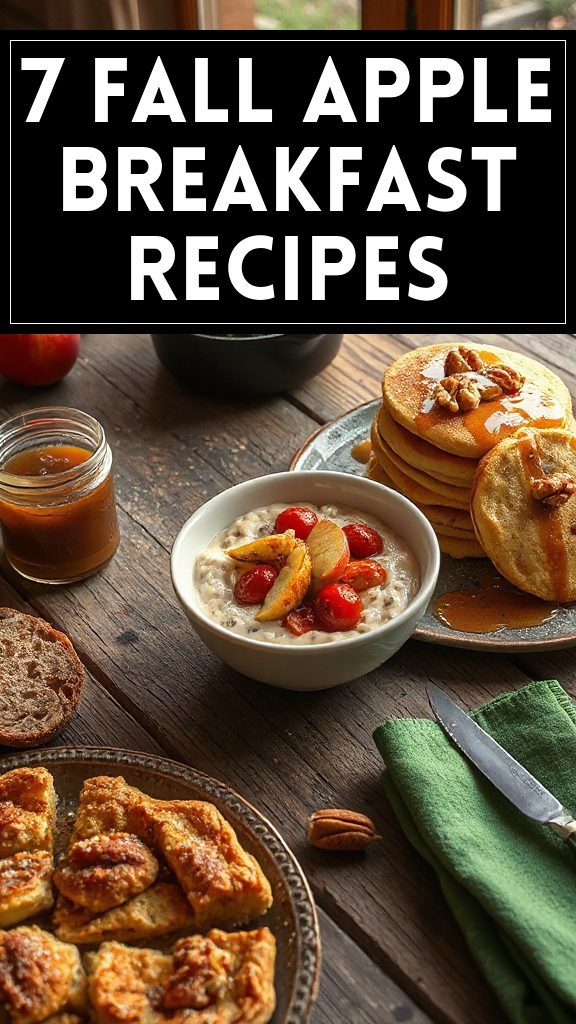 7 Fall Apple Breakfast Recipes