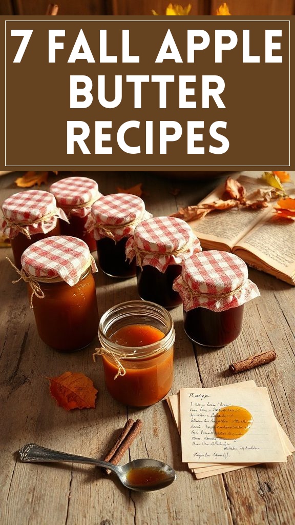 7 Fall Apple Butter Recipes