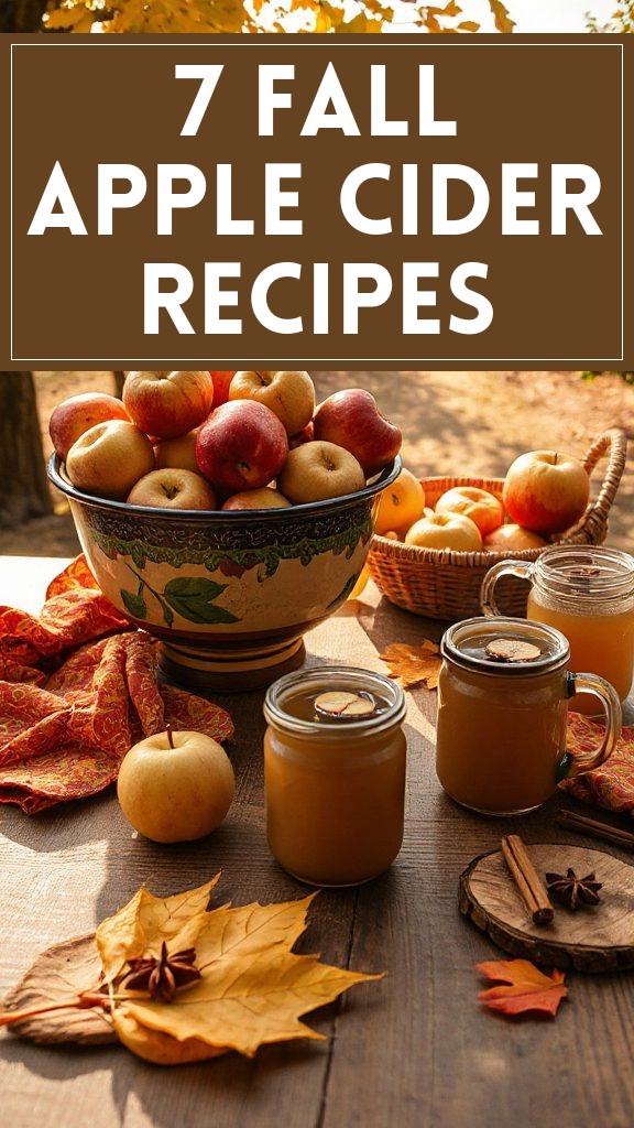 7 Fall Apple Cider Recipes