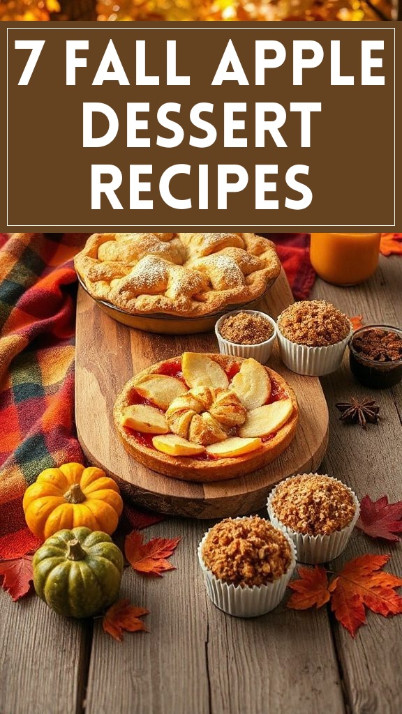 7 Fall Apple Dessert Recipes