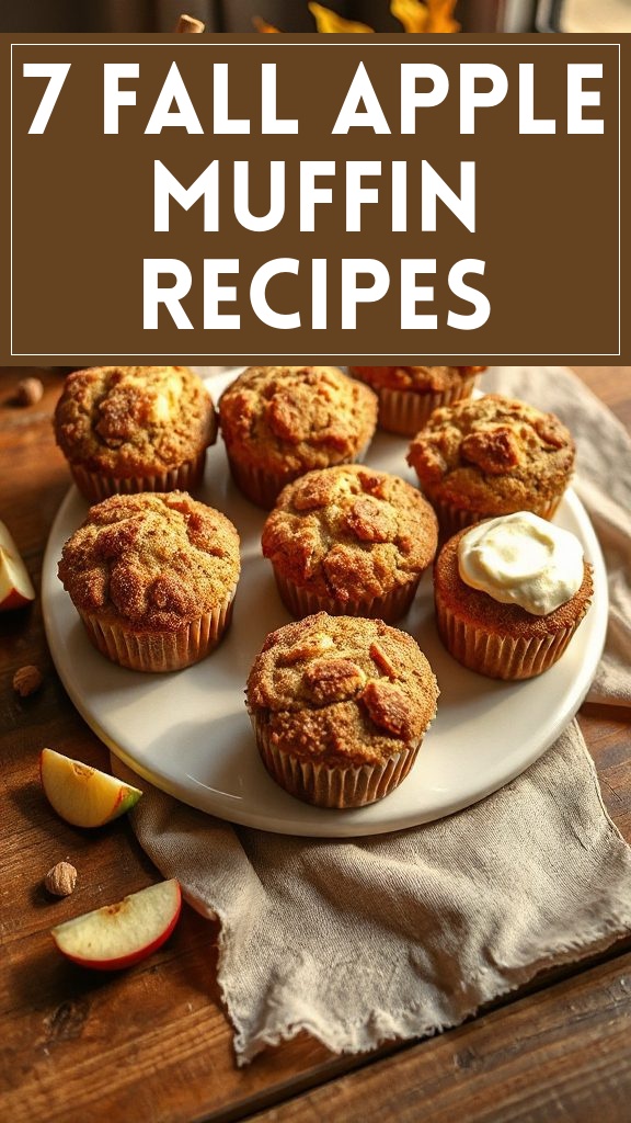 7 Fall Apple Muffin Recipes