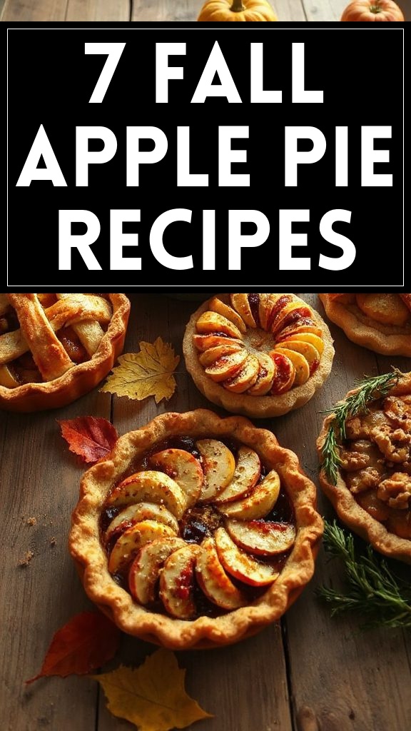 7 Fall Apple Pie Recipes