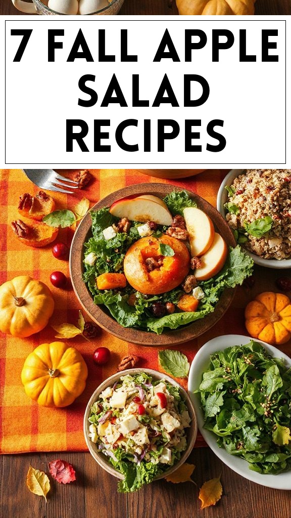 7 Fall Apple Salad Recipes