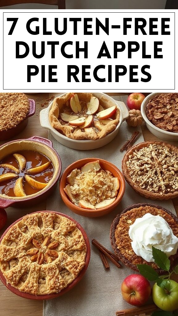 7 Gluten-Free Dutch Apple Pie Recipes