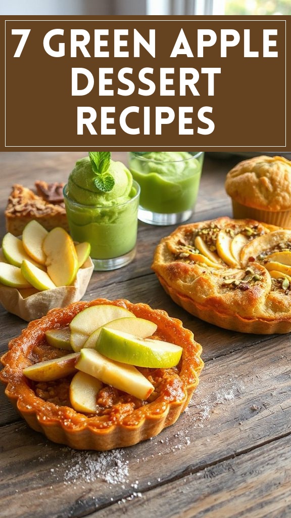 7 Green Apple Dessert Recipes