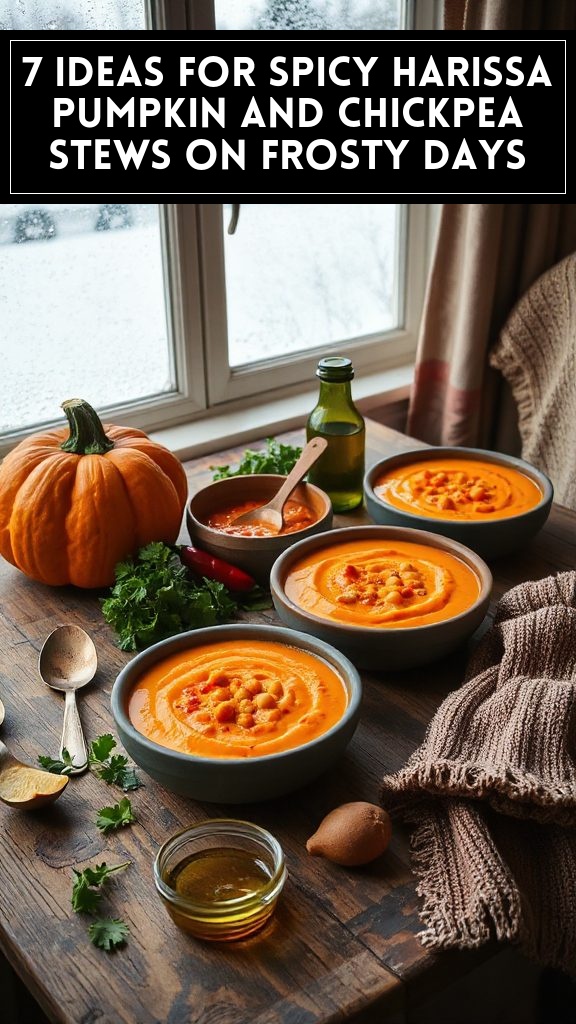7 Ideas for Spicy Harissa Pumpkin and Chickpea Stews on Frosty Days