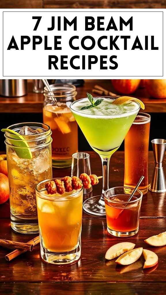 7 Jim Beam Apple Cocktail Recipes