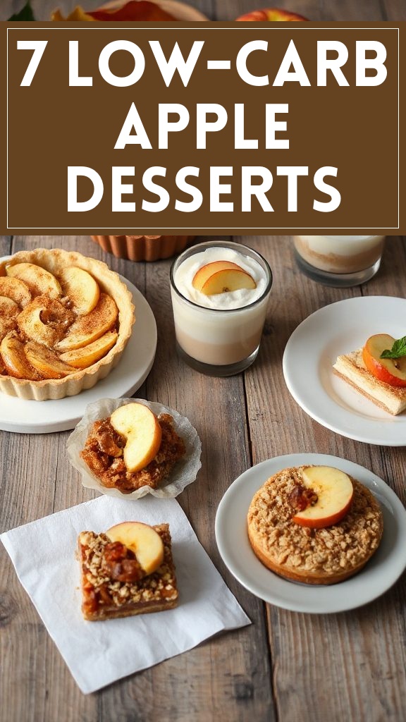7 Low-Carb Apple Desserts
