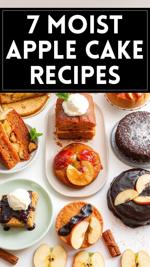 7 Moist Apple Cake Recipes