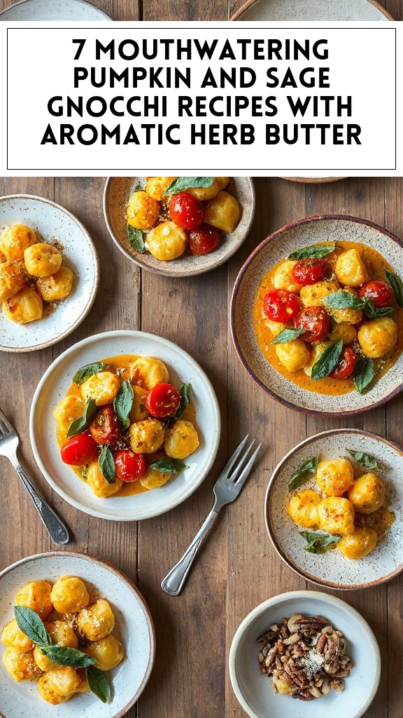 7 Mouthwatering Pumpkin and Sage Gnocchi Recipes With Aromatic Herb Butter