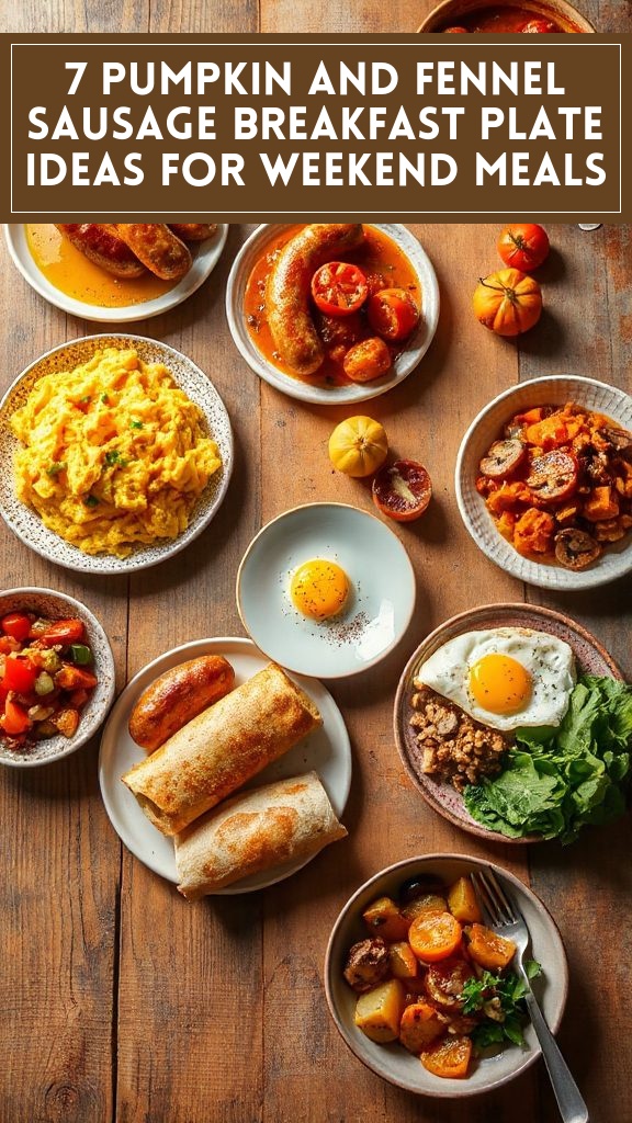 7 Pumpkin and Fennel Sausage Breakfast Plate Ideas for Weekend Meals