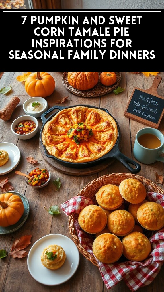 7 Pumpkin and Sweet Corn Tamale Pie Inspirations for Seasonal Family Dinners