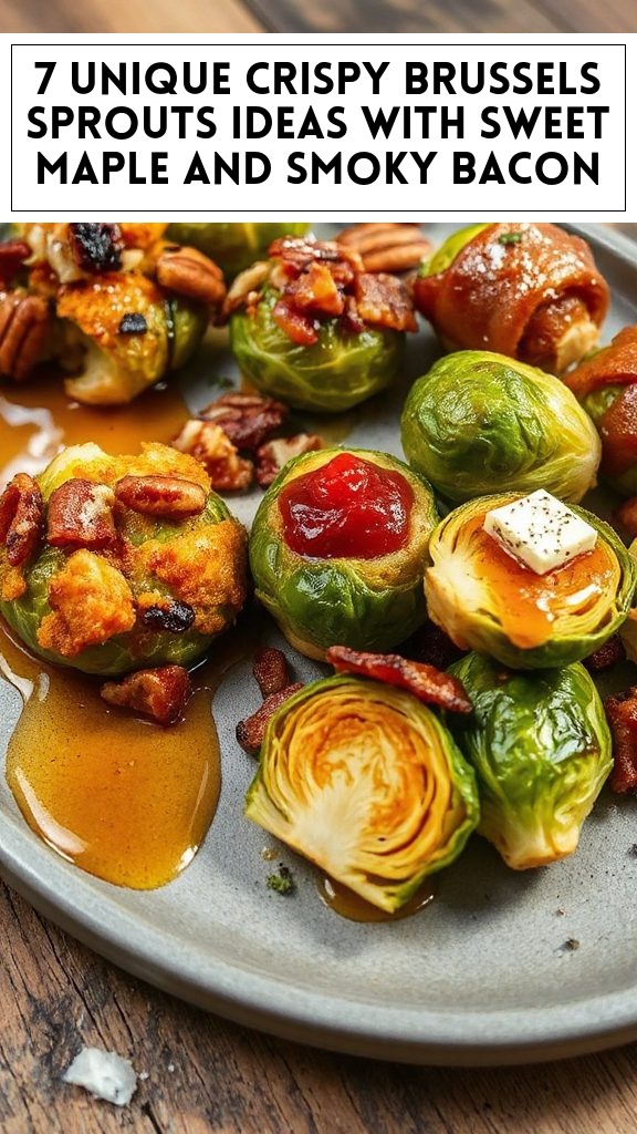 7 Unique Crispy Brussels Sprouts Ideas With Sweet Maple and Smoky Bacon