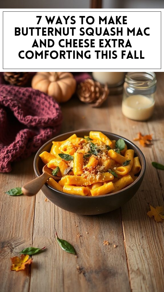 7 Ways to Make Butternut Squash Mac and Cheese Extra Comforting This Fall
